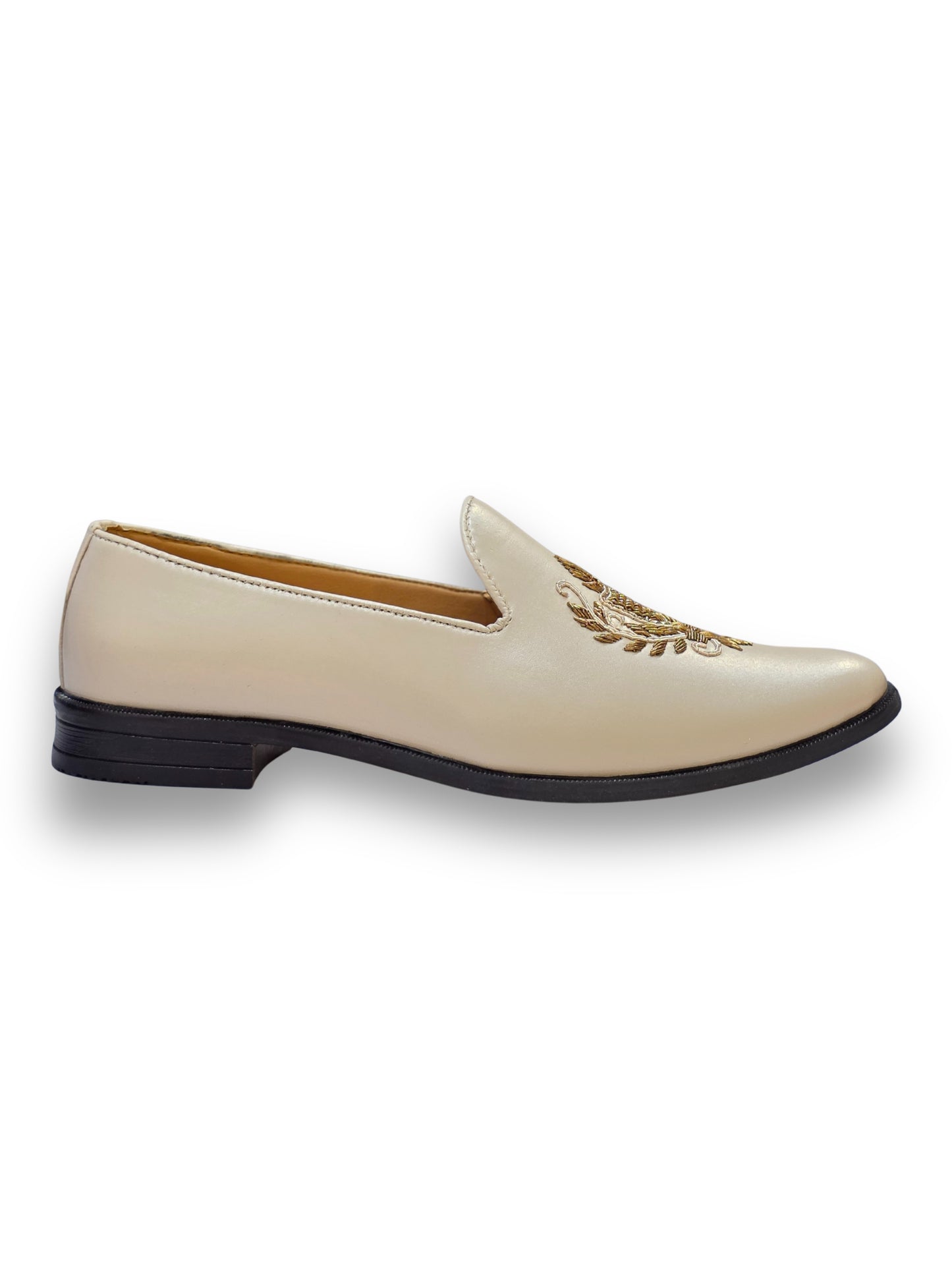 CLASSIC EMBROIDERY MOJRI - CREAM