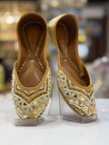 GOLDEN WORK DABKA JUTTI