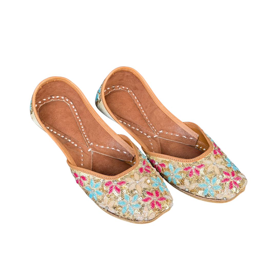 GOLDEN MULTI DABKA JUTTI