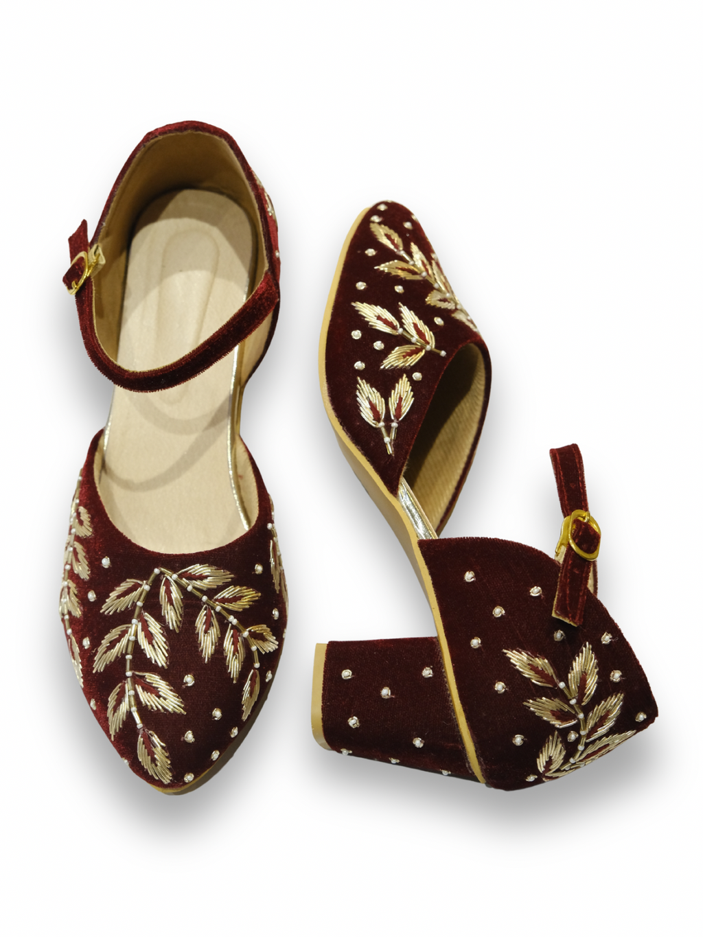 MEHROON HEEL
