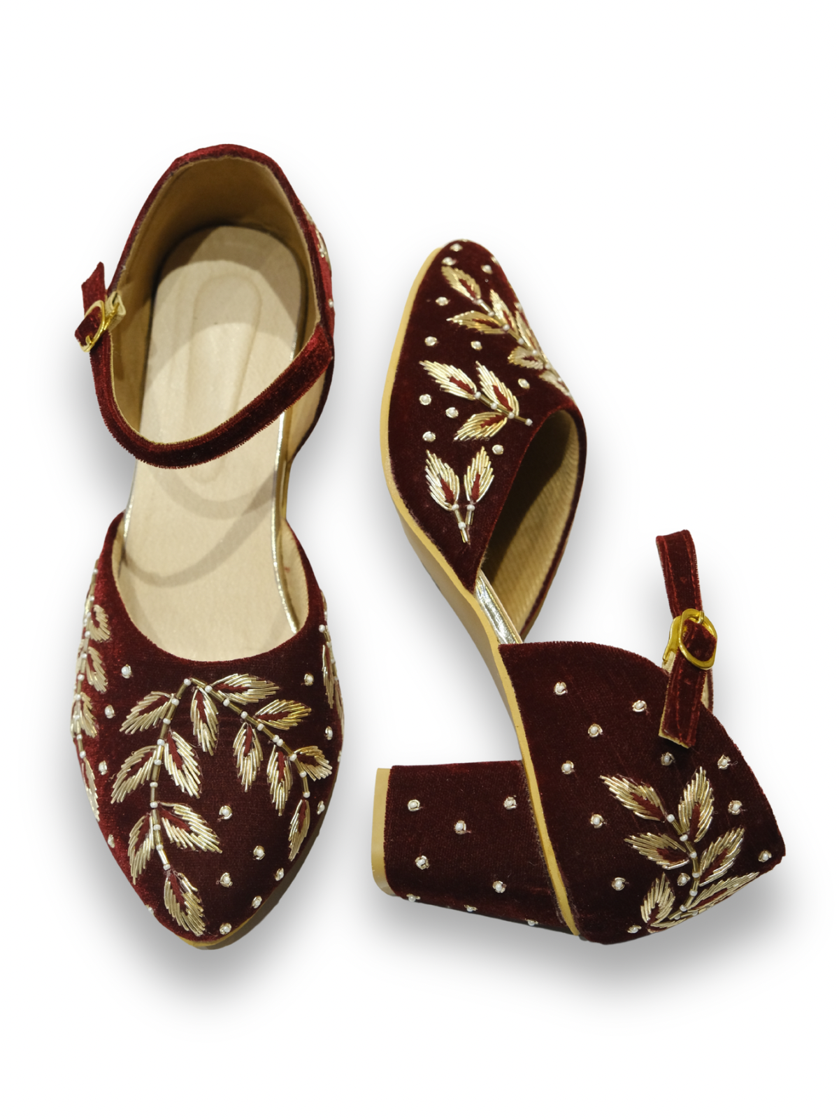 MEHROON HEEL