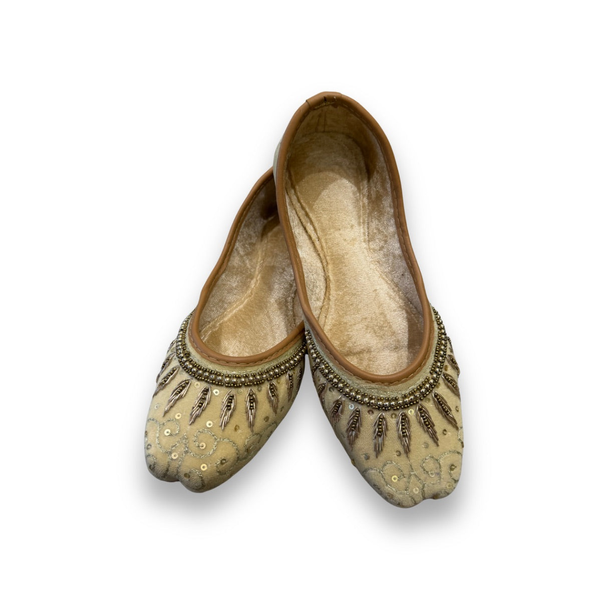 GOLDEN VELVET JUTTI
