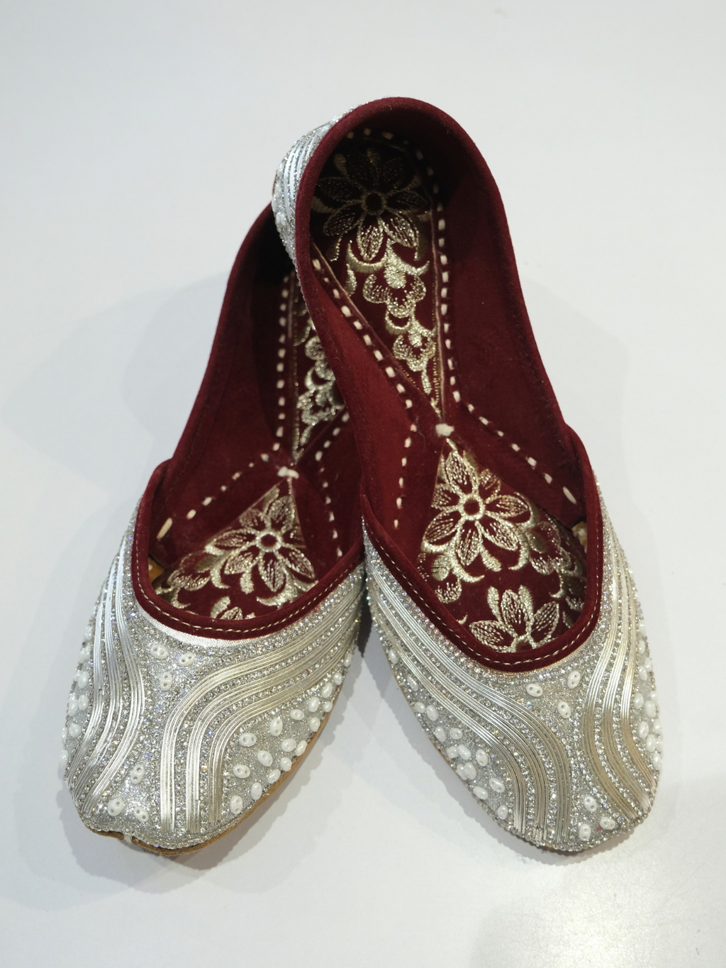 SILVER KUNDAN JUTTI