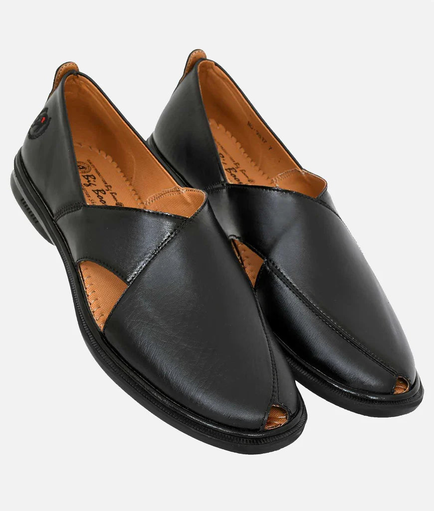 Mojari Peshawari Suede Style