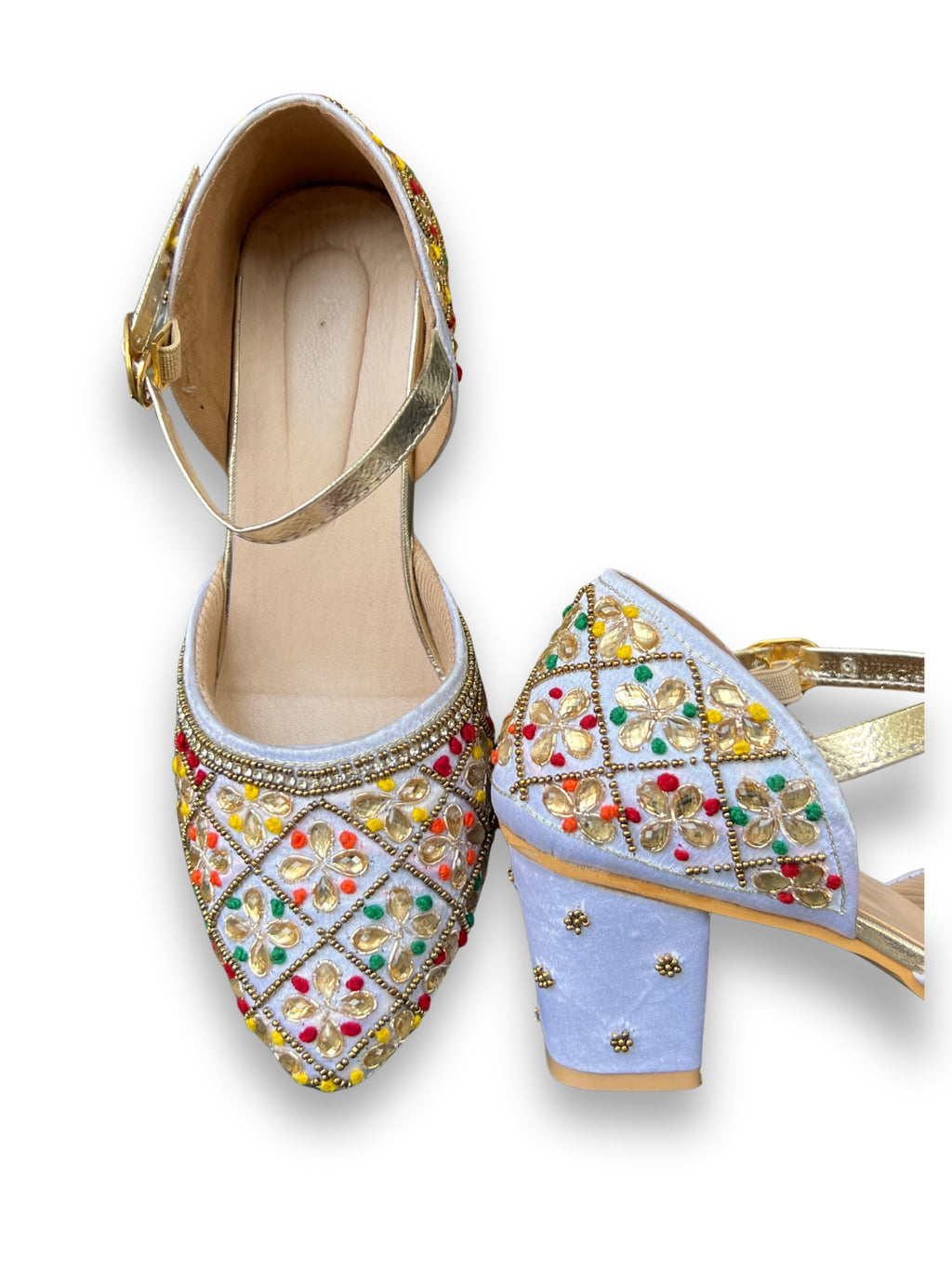 MULTI WHITE HEEL