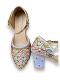 MULTI WHITE HEEL