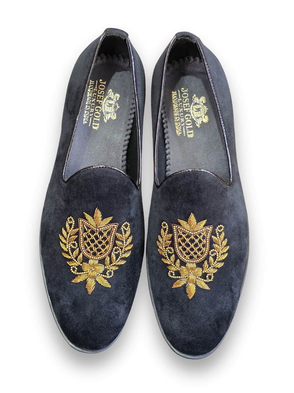 BLACK VELVET LOAFER
